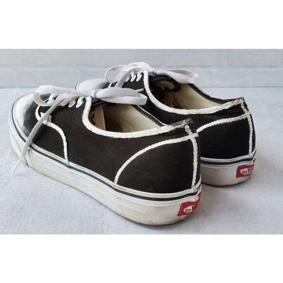 VANS Mens sz 12 Black and White Sneakers Shoes 721565 - Personalized Customized - Picture 5 of 8